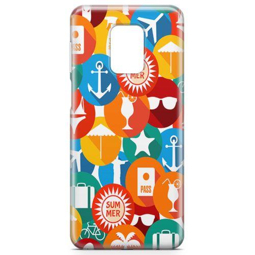 Xiaomi Redmi Note 9 Pro Kılıf Yaz Arka Kapak Koruma Desenli Full Koruyucu