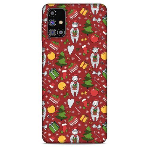 Yılbaşı Süsleri 45 Samsung Galaxy M31s Kılıf Silikon Kapak