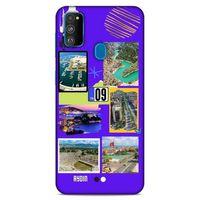 Lopard Samsung Galaxy M30s Uyumlu Kılıf Şehirli ※ (9) Aydın Kılıf