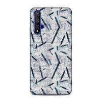 Huawei P Smart S 2020 Uyumlu Kılıf Romans (29) Arka Koruma Kılıfı Kirli Beyaz