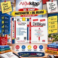 Acil Yayınları 10. Sınıf Acil Matematik Tema Öğretim Fasikülleri ve AKM Dil Bilgisi Soru Bankası Seti 2 Kitap