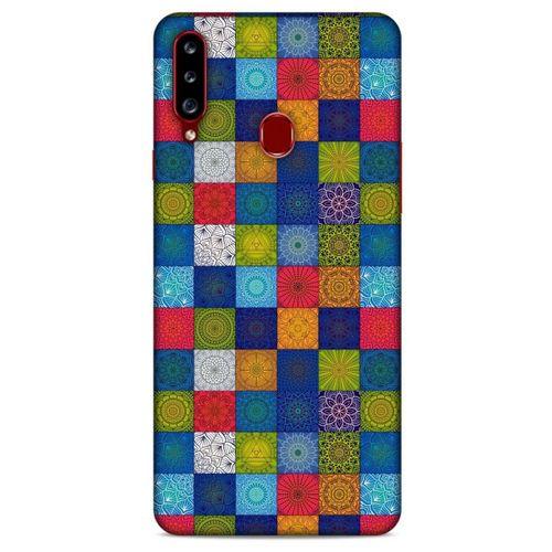 Ethnic Culture (38) Samsung Galaxy A20s Kılıf Silikon Kapak Desenli