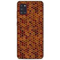 Samsung Galaxy A31 Kılıf Baskılı Özel Seri Taşlı (13) Silikon Kap