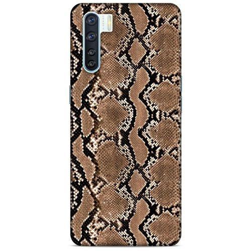 Animax Yılan Derisi Oppo A91 Kılıf Desenli Silikon