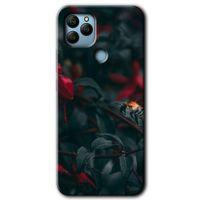 MRCİLETİSİM General Mobile GM 21 Kılıf HD Desen Baskılı Arka Kapak + Temperli Cam - Avcı Arı