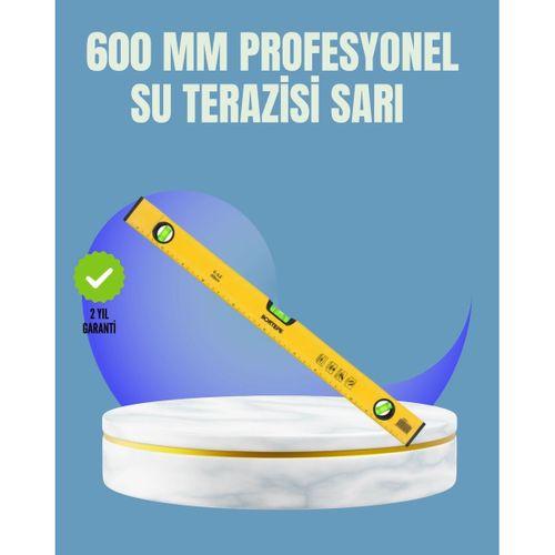 Dayanıklı Plastik Gövdeli 600 Mm Su Terazisi