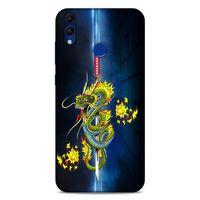 Lopard Huawei Honor 8C Uyumlu Kılıf Tattoo's (2) Kabı Ejderha Dövmesi
