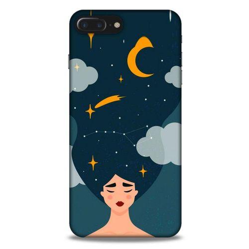 Apple Iphone 8 Plus Kılıf Depresyon (26) Tpu Silikon Kılıf Açık Kahverengi