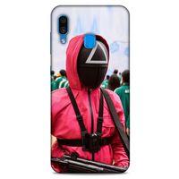 Samsung Galaxy A30 Uyumlu Kılıf Squid Game (3) Kapak Myung-Dae