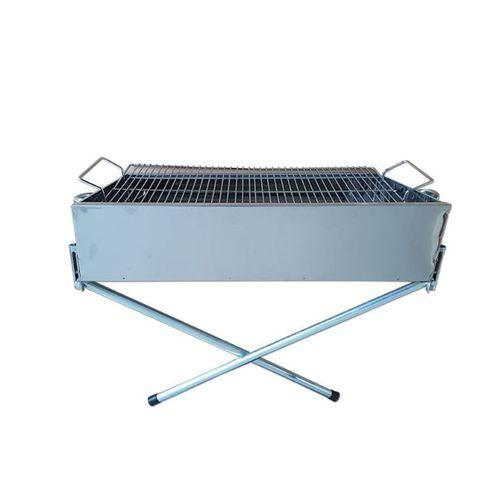 Paslanmaz Portatif Mangal 70 cm Ayaklı Standlı