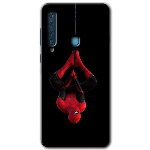 Galaxy A9 2018 Kılıf HD Desen Baskılı Arka Kapak - Örümcek Adam + Kırılmaz Cam