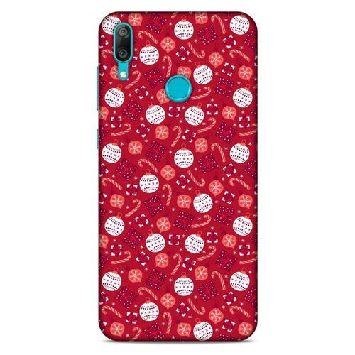Yılbaşı Süsleri 48 Huawei Y7 2019 Kılıf Silikon Kapak