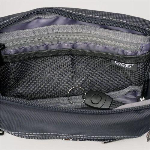 ÇÇS 31531 Çift kullanım Bel ve Dopp Kit El Çantası Siyah
