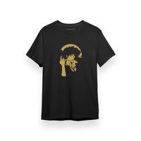 Cowboy Bebop Retro Vintage Spike Siyah Kısa kol Erkek Tshirt