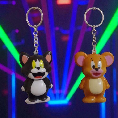 2 ADET MİNİ TOM VE JERRY SUKUŞİ ANAHTARLIK DUYUSAL OYUNCAK TOM VE JERRY OYUNCAKLARI YILBAŞI HEDİYESİ