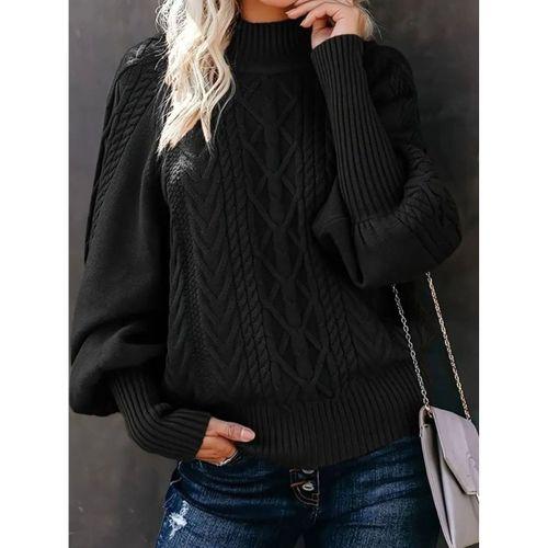 Kadın Uzun Kollu Balıkçı Yaka Triko Kazak