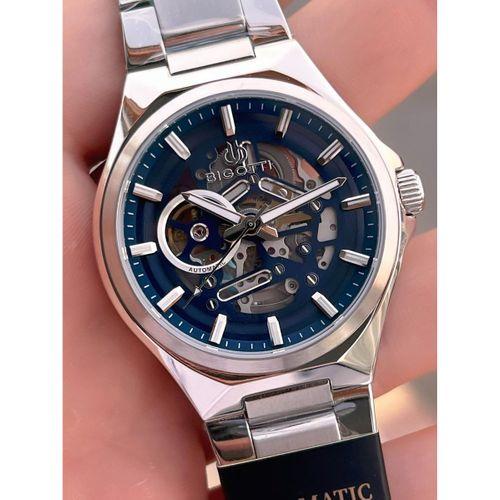 Bigotti Otomatik Ve Kurmalı Çelik Karatma Ve Renk Atma Yapmaz 5 Atm Erkek Kol Saati EBG.10692.5