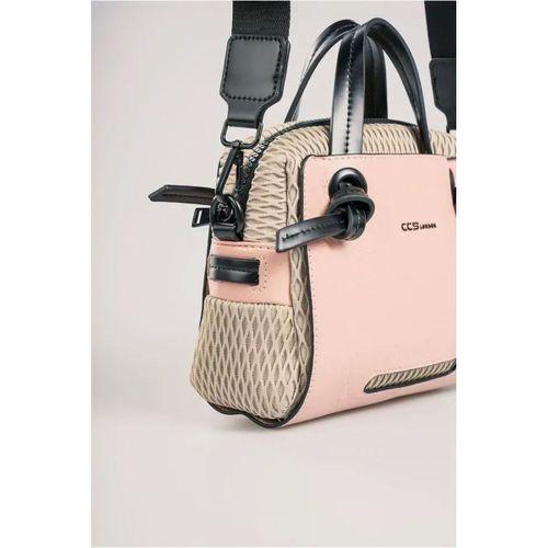 Monallsa Home Çcs  Pink Lüks 17824  Omuz Ve El Çantası