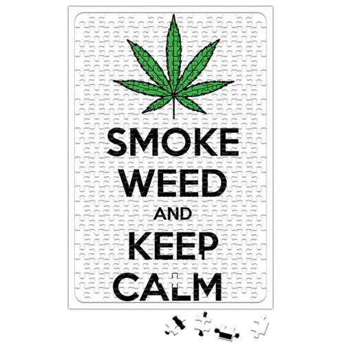 Smoke Weed And Keep Calm Connect Puzzle 240 Parça Yapboz
