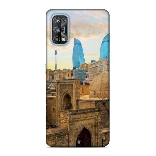 Realme 7 Pro Uyumlu Kılıf Azarbaijan (11) Tam Koruma Ateş Kuleleri