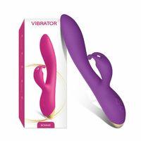 PRIME TOYS Bonnie Klitoris ve G Spot Uyarıcı Rabbit Vibratör - Mor