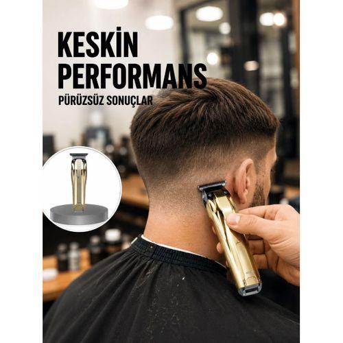 Profesyonel Erkek Tıraş Makinesi Güçlü Kesim Ve Uzun Şarj Süreli Yeni Nesil