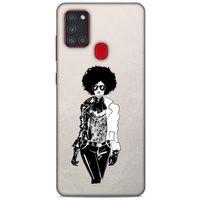 Sokak Modası 47 Samsung Galaxy A21s Kılıf Desenli Silikon