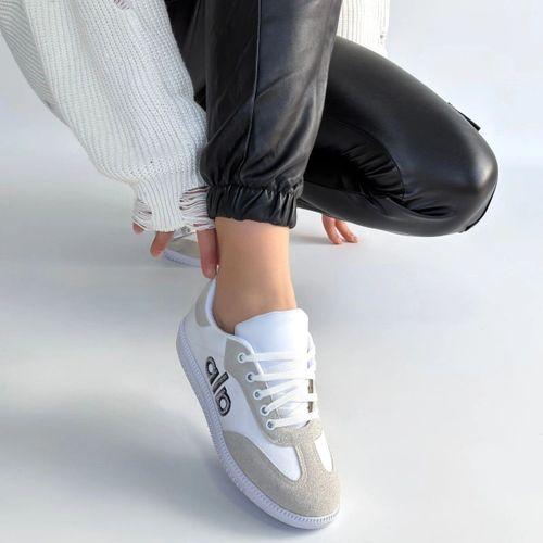 Lendo Beyaz Cilt Bağcıklı Spor Ayakkabı