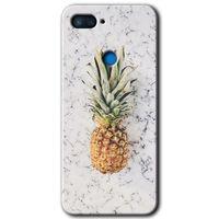 Xiaomi Mi 8 Lite Kılıf HD Desen Baskılı Arka Kapak - Ananas