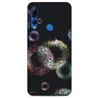 Y.Liva-2021 Özel Seri Siyah Soyut-154 Huawei Y9 Prime 2019 Kılıf Silikon Kapak