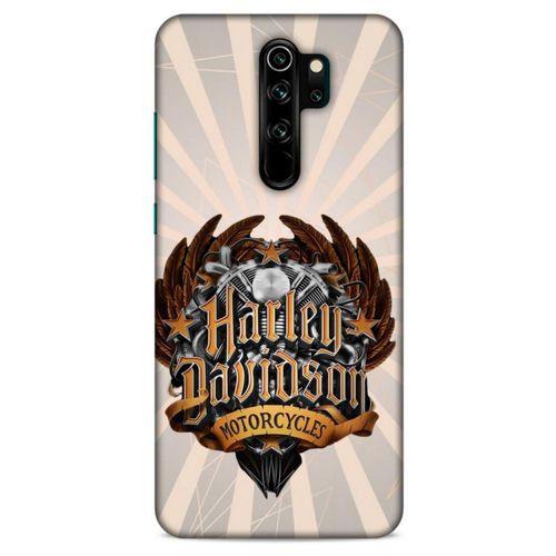 Xiaomi Redmi Note 8 Pro Uyumlu Kılıf Motorsiklet (3) Kapak Harley Davidson