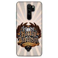 Xiaomi Redmi Note 8 Pro Uyumlu Kılıf Motorsiklet (3) Kapak Harley Davidson