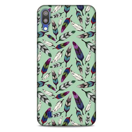 Samsung Galaxy M10 Kılıf Desenli Özel Seri Tüyler (14) Lansman Kılıf