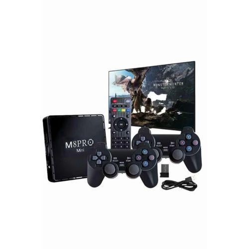 M8 Pro Mını 4 8 10 K Hd Hdr Android Tv 5g Retro 10000 Oyunlu