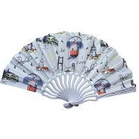 Plastik Kumaş Yelpaze 12'li İstanbul