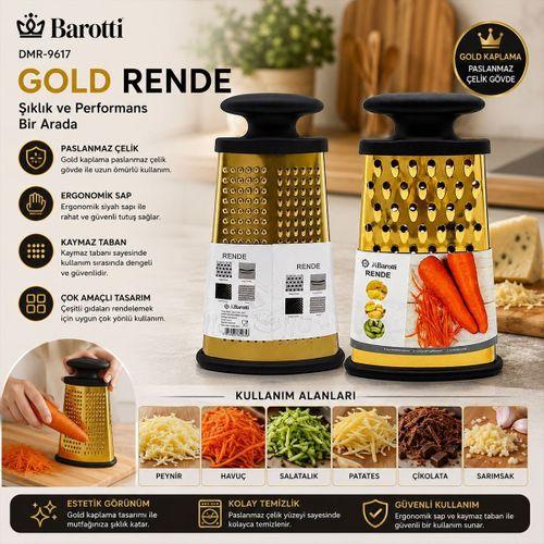 Çelik Rende Gold - Silikon Kaplama Taban