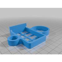 Merkur 34c ve Osma Bloc için Çift Taraflı Tıraş Standı ve Bevel Fırça 3D Baskı (Bu ürün Sadece Plastik parçadır - Almadan Önce Soru Sorabilirsiniz)