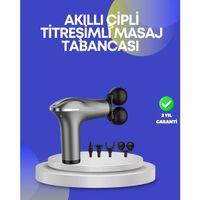 Portatif  Masaj Tabancası 4 Başlık Derin Doku Masaj Aleti