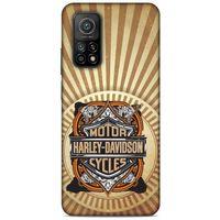 Xiaomi Mi 10T 5G Uyumlu Kılıf Motorsiklet (5) Koruma Kabı Harley Davidson