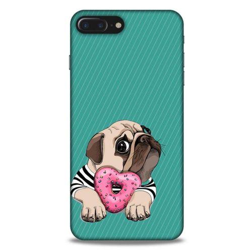 Animax Donutcu Pug Apple Iphone 8 Plus Kılıf Desenli Silikon