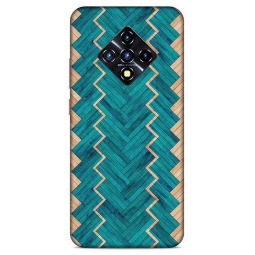Lopard İnfinix Zero 8 Uyumlu Kılıf Wood'X (36) Glitter Kılıf Desenli