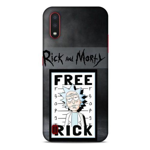 Samsung Galaxy A01 Uyumlu Kılıf Rick And Morty (6) Silikon Kılıf Original Jerry
