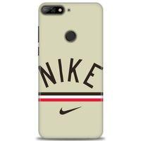 Huawei Y7 2018 Kılıf HD Baskılı Kılıf - Nike + Tam Ekran Koruyucu