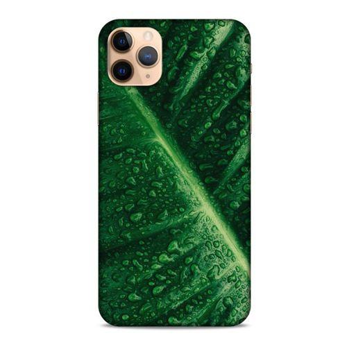 Lopard Apple Iphone 11 Pro Uyumlu Kılıf Bahar (31) TPU Kılıf Nemli Yaprak