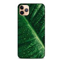 Lopard Apple Iphone 11 Pro Uyumlu Kılıf Bahar (31) TPU Kılıf Nemli Yaprak