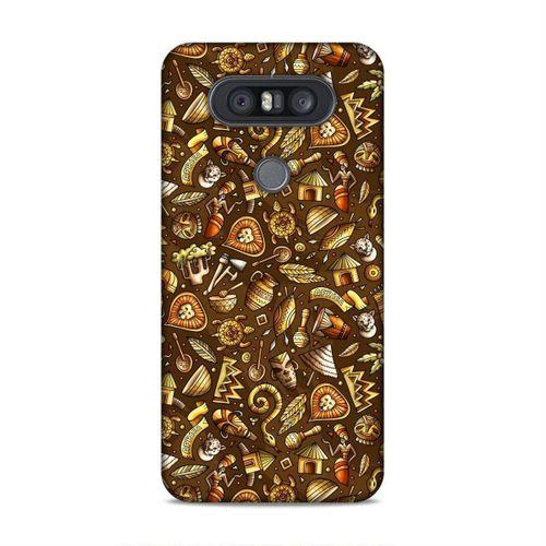 LG Q60 Kılıf Maskeli Balo Doodle Arka Kapak Silikon Koruma Full Koruyucu