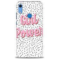 Huawei Y6S Kılıf HD Baskılı Kılıf - Girl Power + Tam Ekran Koruyucu