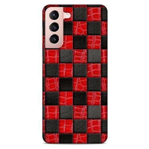Lopard Samsung Galaxy S21 Uyumlu Kılıf Patchwork (47) Crystal Flex Kılıf