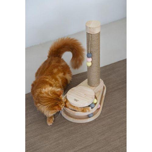 Beeztees DBL Kedi Tırmalama ve Oyuncağı, 38x24,5x47,5cm