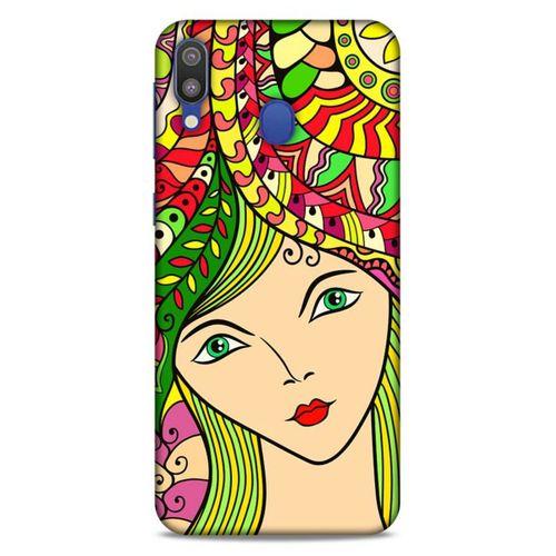 Lopard Samsung Galaxy M20 Uyumlu Kılıf Sürreal Yüzler ♀ (43) Thin Fit Kılıf Baskılı